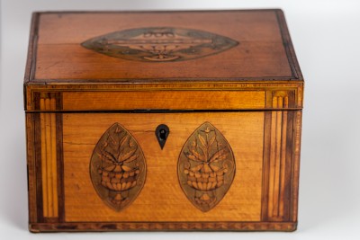 Hill-Stead Boxes Tea Caddy Closed