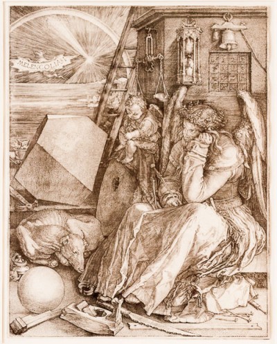 Hill-Stead Prints by Albrecht Durer-2 Melencolia