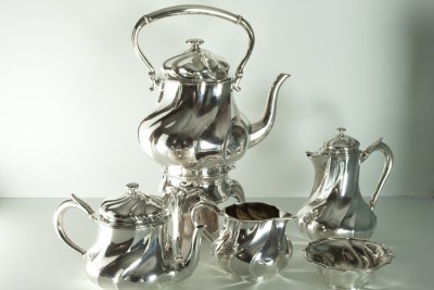 Hill-Stead Silver Odiot Tea Set