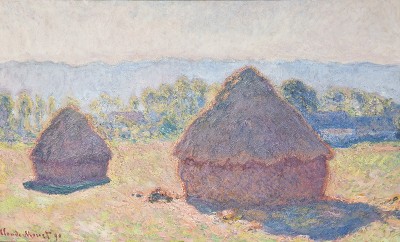 Grainstacks by Monet