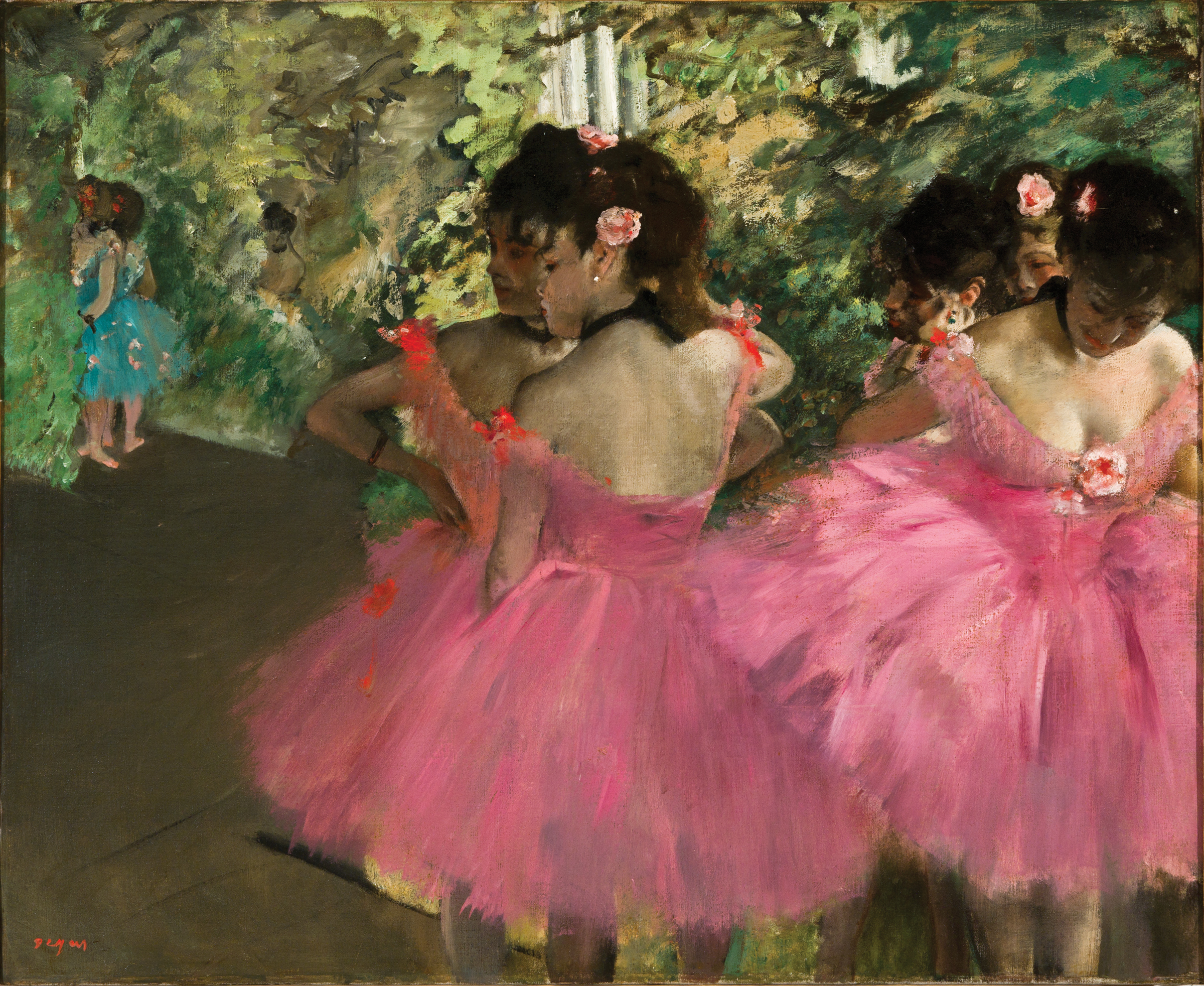 Dancers in Pink, Edgar Degas