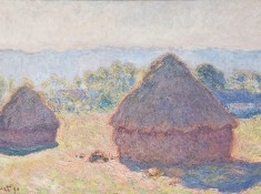 Grainstacks, Bright Sunlight, Claude Monet