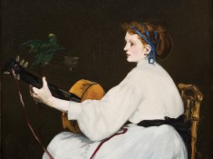 The Guitar Player, by Edouard Manet at Hill-Stead Museum