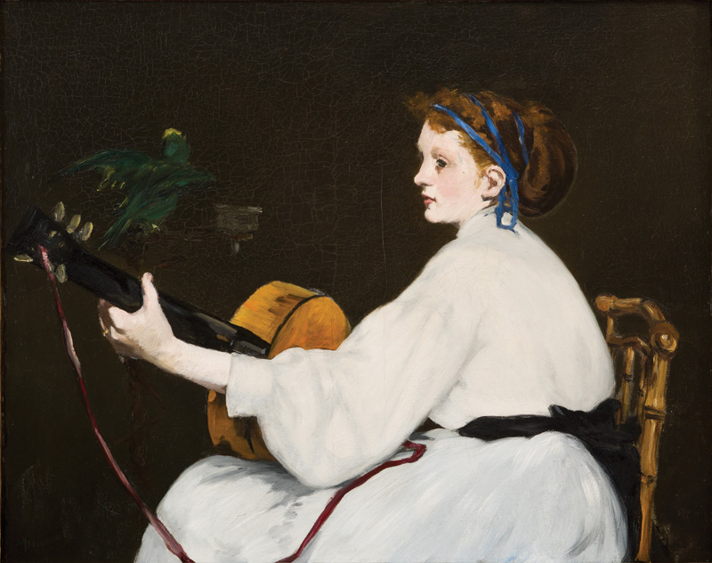 The Guitar Player, by Edouard Manet at Hill-Stead Museum