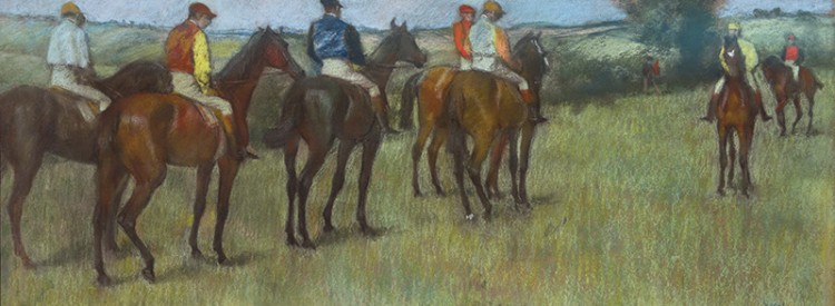 Jockeys, Edgar Degas