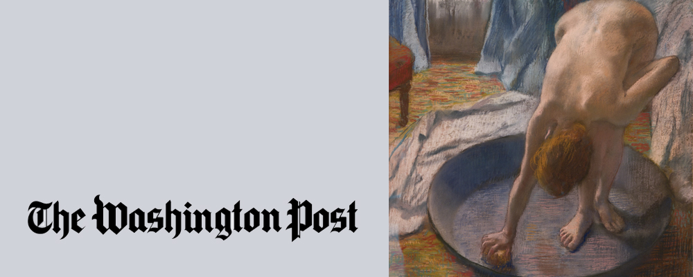 The Tub by Degas featured in the Washington Post